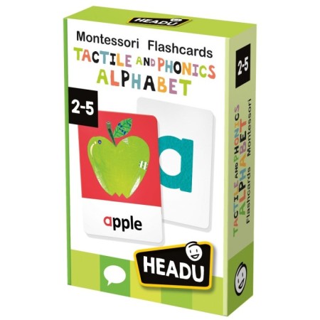 Headu Montessori - Cartonase Sa Invatam Alfabetul Headu - 1